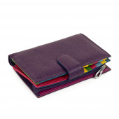 Portofel dama din piele naturala DiAmanti Cindy Purple D-8346